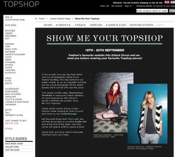 Официальный сайт TopShop